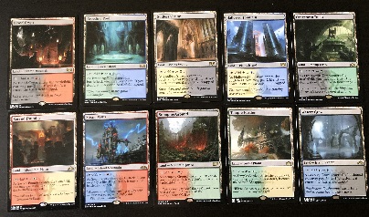 Shock Land RNA/GRN (Totale 10 carte) Ravnica Allegiance